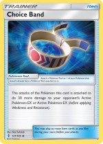 Carte Pokémon: Bandeau Choix