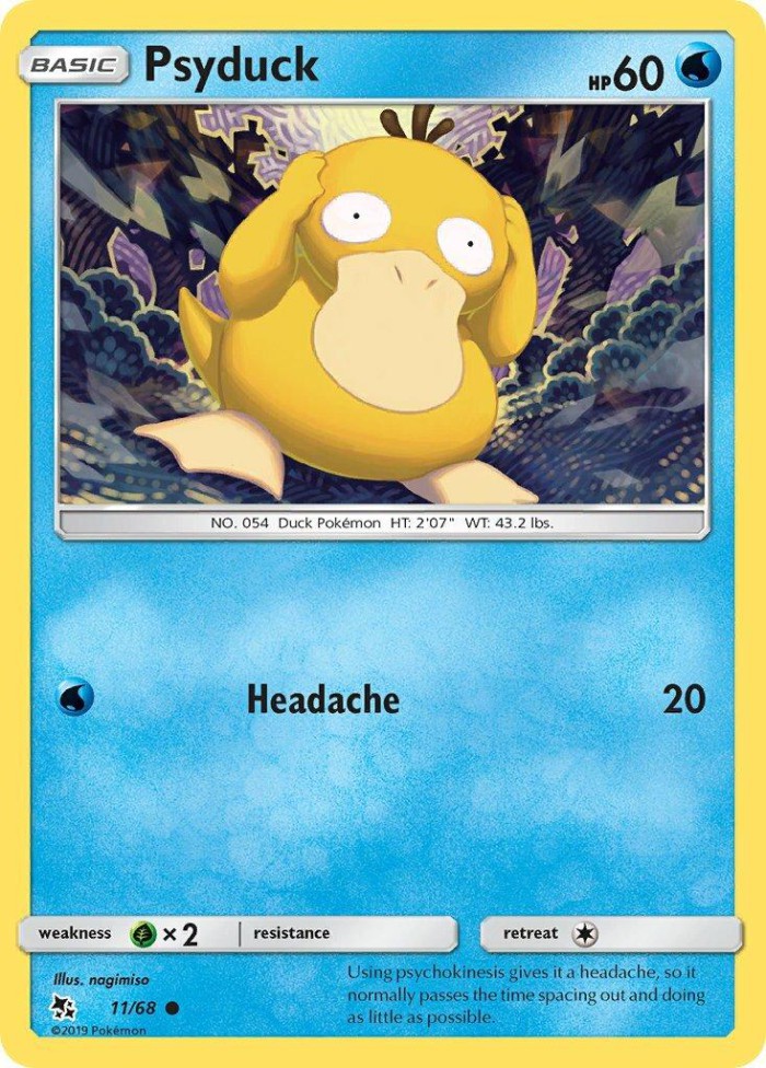 Carte Pokémon: Psyduck [Psykokwak]