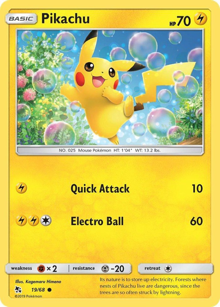 Carte Pokémon: Pikachu [Pikachu]