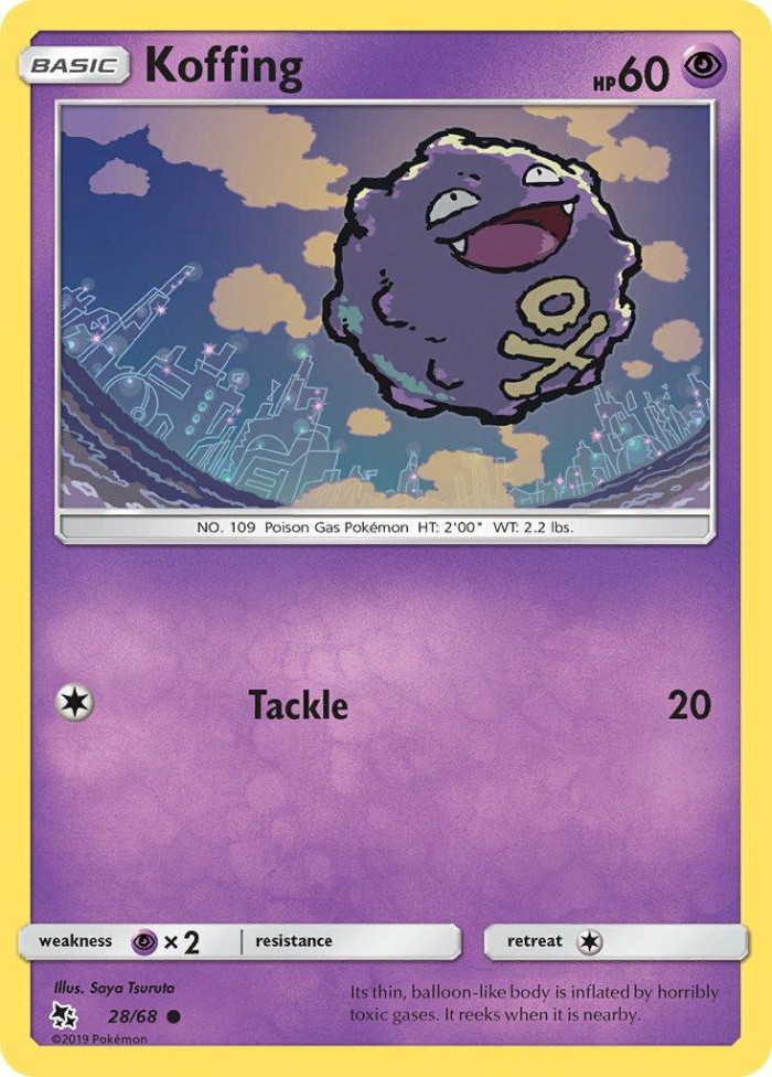 Carte Pokémon: Koffing [Smogo]