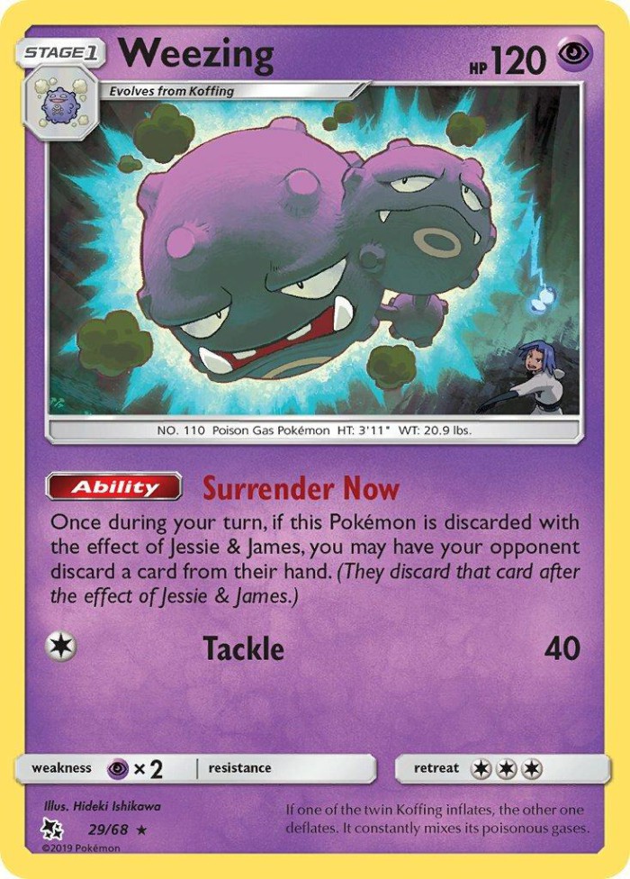 Carte Pokémon: Weezing [Smogogo]