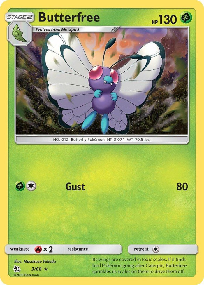 Carte Pokémon: Butterfree [Papilusion]