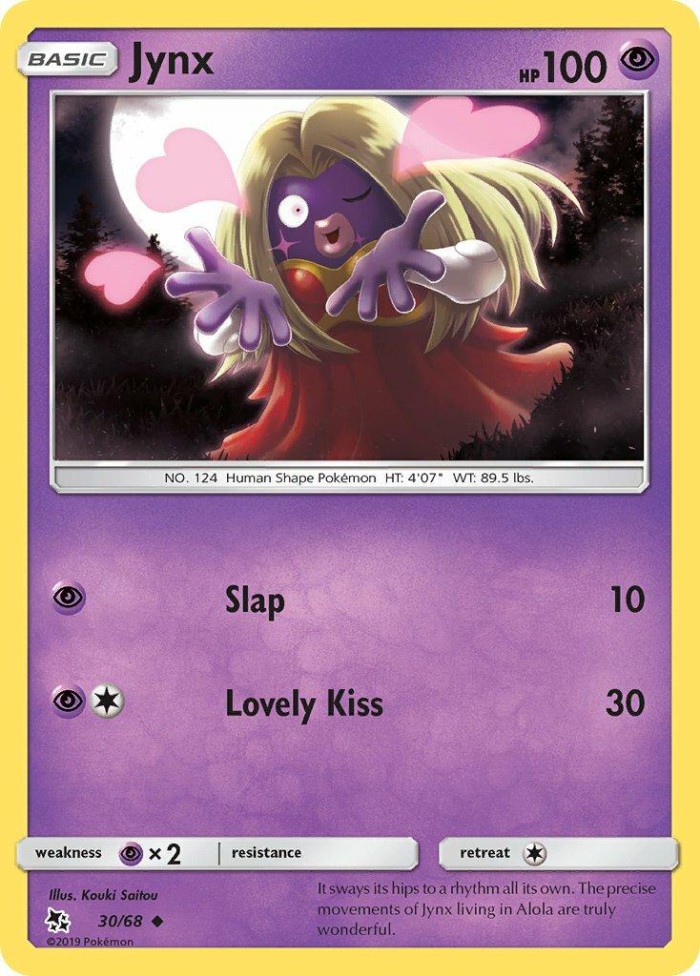 Carte Pokémon: Jynx [Lippoutou]