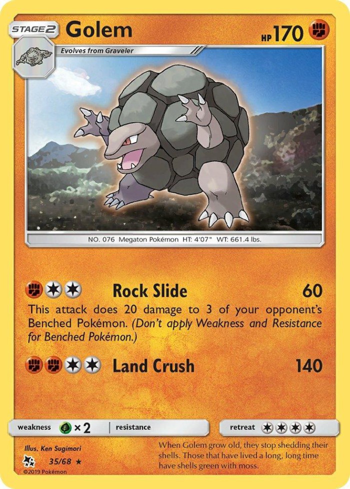 Carte Pokémon: Golem [Grolem]