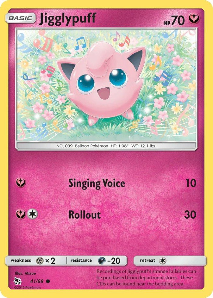 Carte Pokémon: Jigglypuff [Rondoudou]