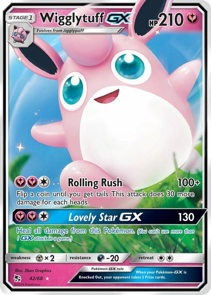 Carte Pokémon: Wigglytuff GX [Grodoudou GX]