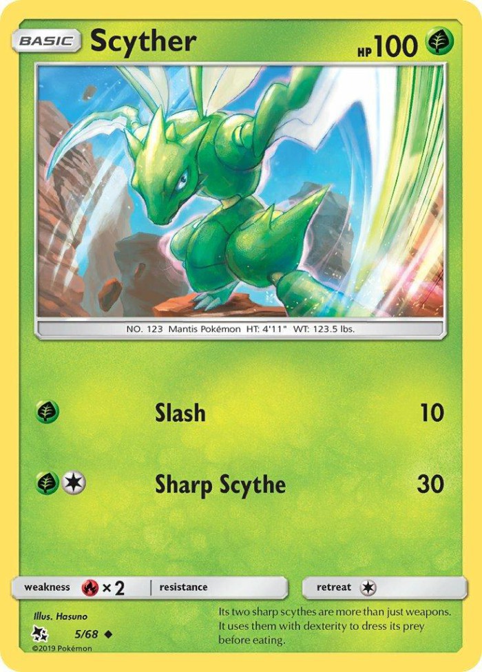 Carte Pokémon: Scyther [Insécateur]