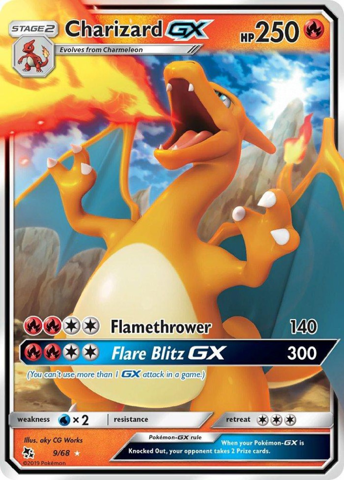 Carte Pokémon: Charizard GX [Dracaufeu GX]