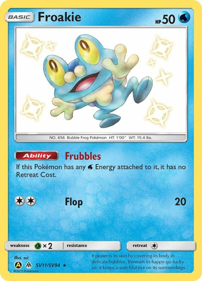 Carte Pokémon: Froakie [Grenousse]