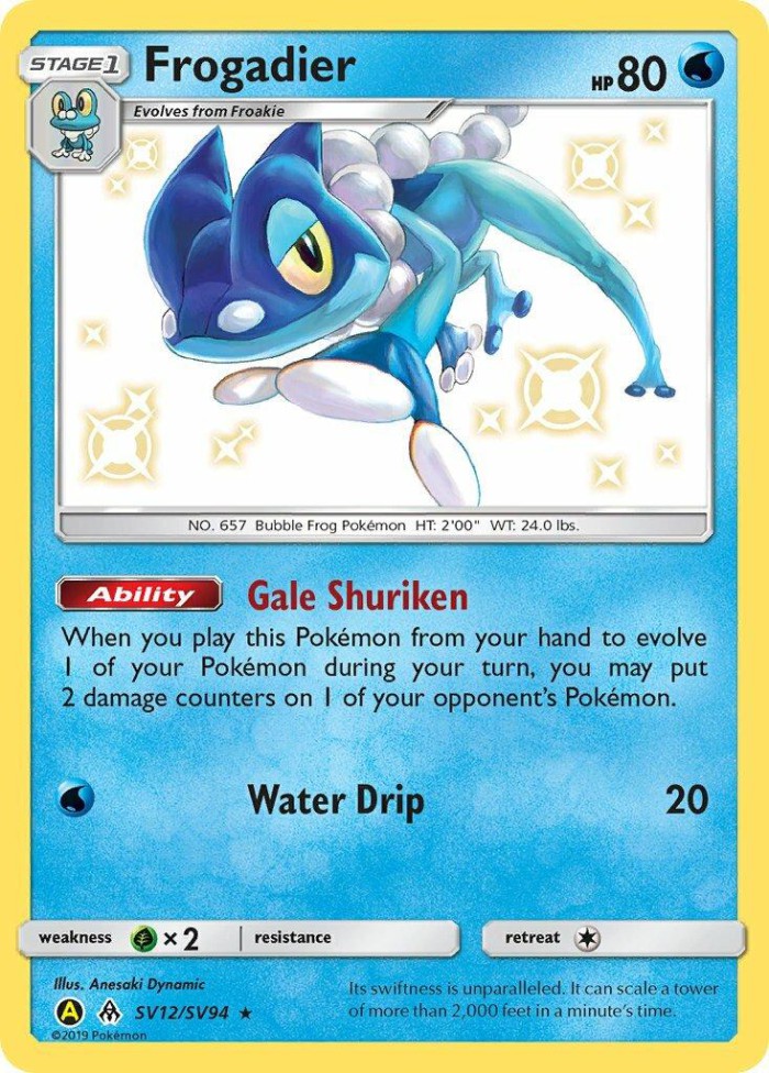 Carte Pokémon: Frogadier [Croâporal]