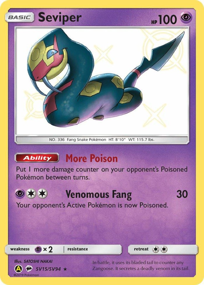 Carte Pokémon: Seviper [Séviper]