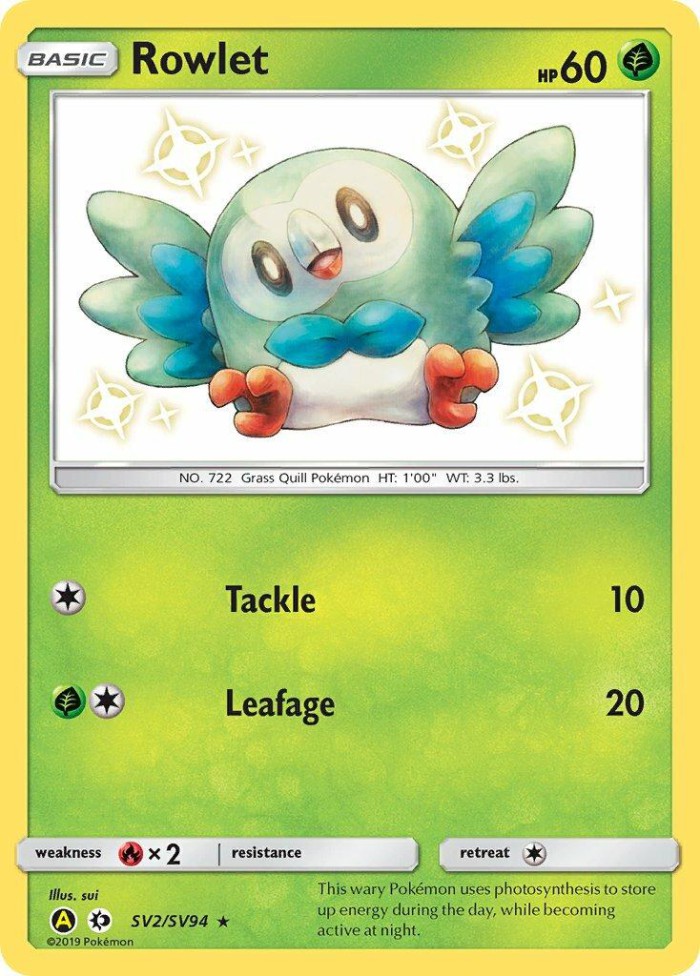 Carte Pokémon: Rowlet [Brindibou]