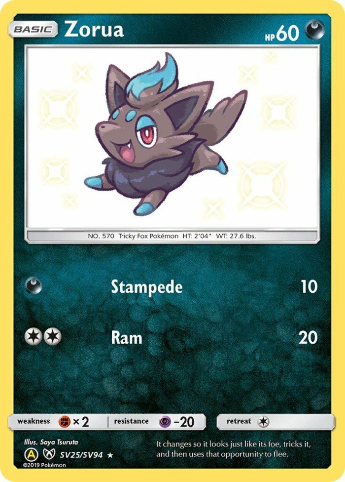 Carte Pokémon: Zorua [Zorua]