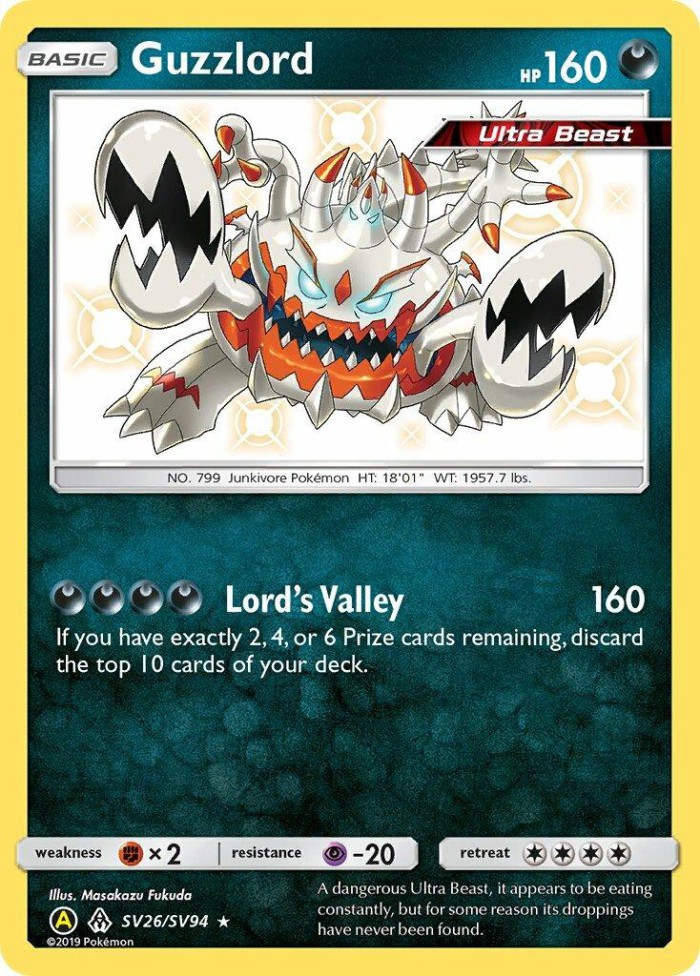 Carte Pokémon: Guzzlord [Engloutyran]