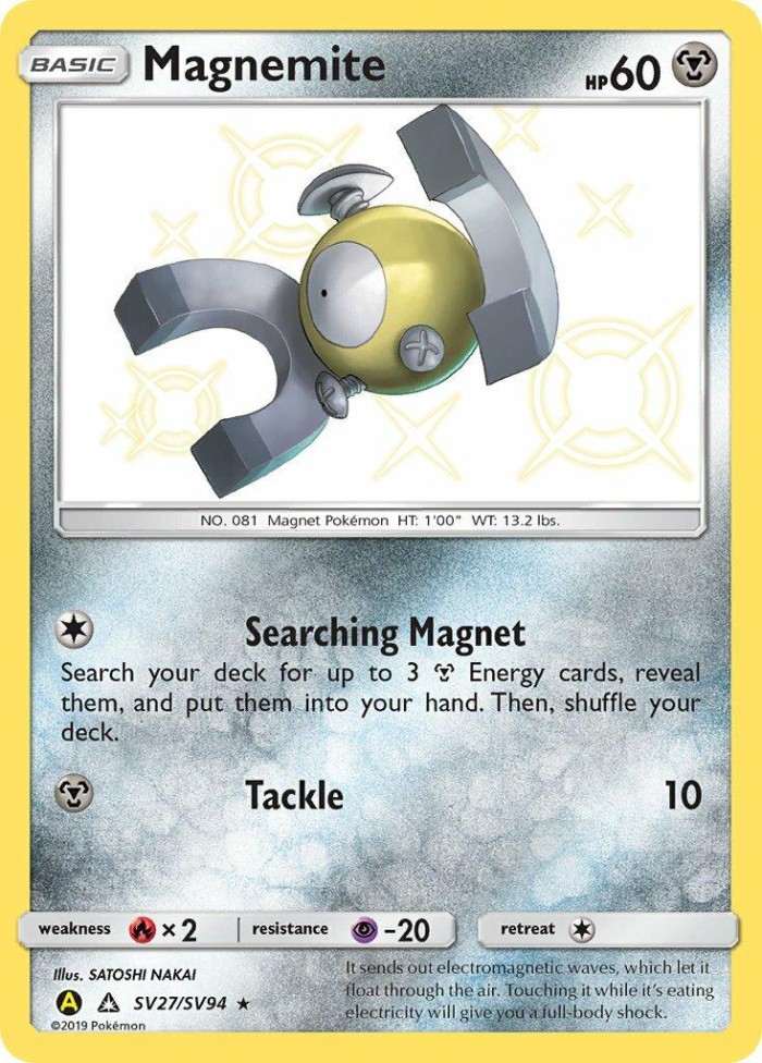 Carte Pokémon: Magnemite [Magnéti]