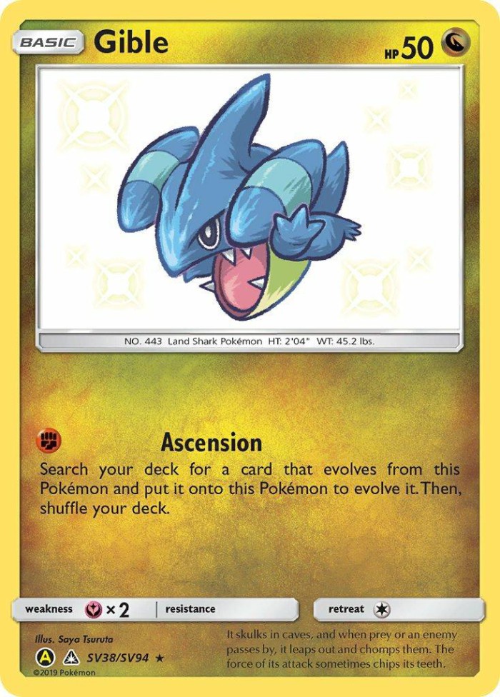 Carte Pokémon: Gible [Griknot]