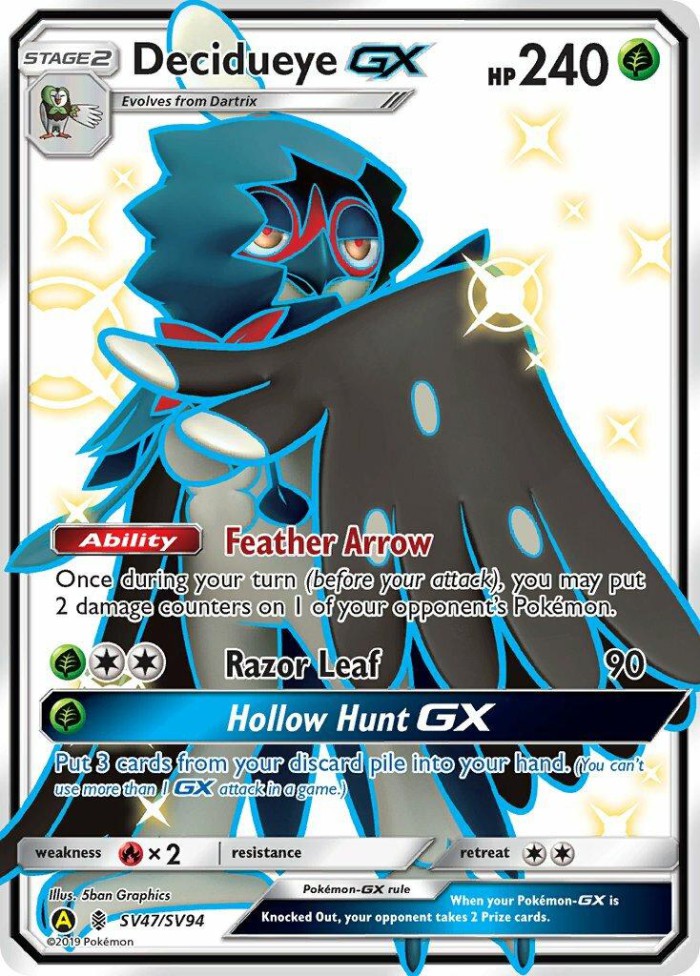 Carte Pokémon: Decidueye GX [Archéduc GX]