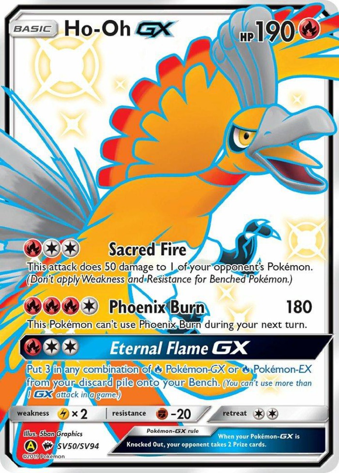 Carte Pokémon: Ho-Oh GX [Ho-Oh GX]