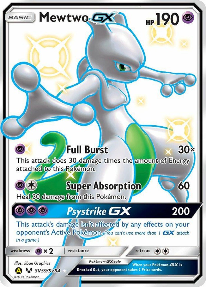 Carte Pokémon: Mewtwo GX [Mewtwo GX]