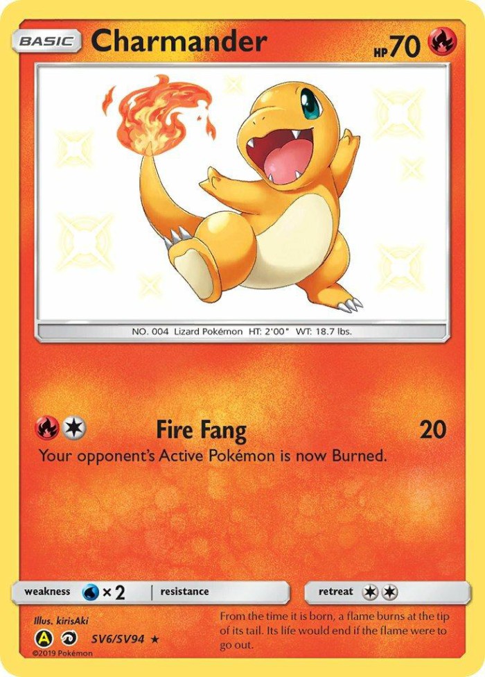 Carte Pokémon: Charmander [Salamèche]