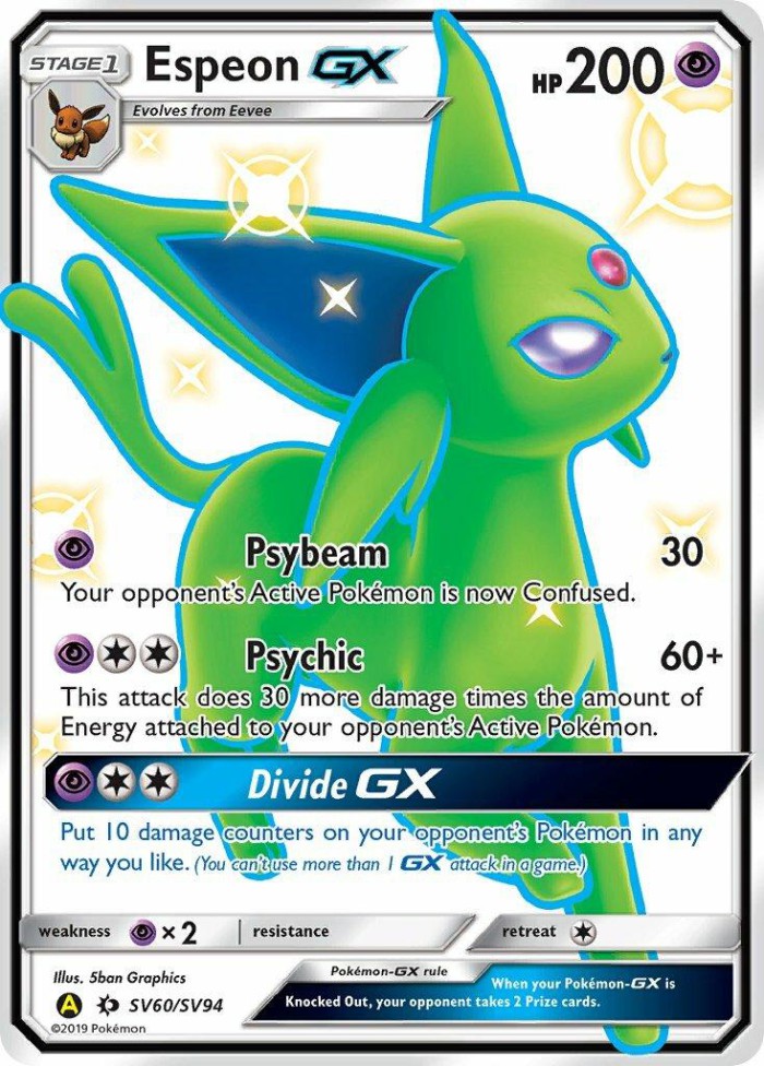 Carte Pokémon: Espeon GX [Mentali GX]