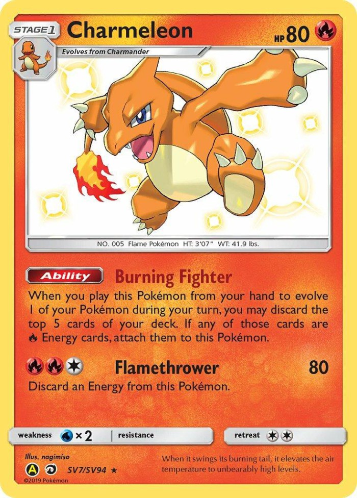 Carte Pokémon: Charmeleon [Reptincel]