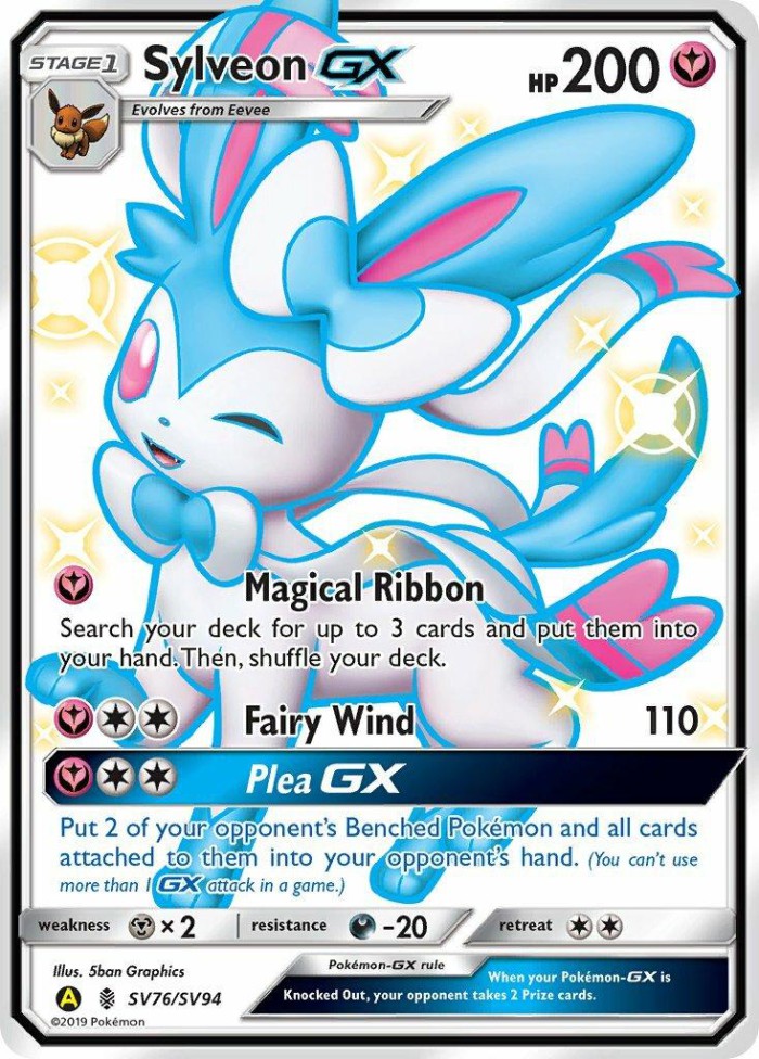 Carte Pokémon: Sylveon GX [Nymphali GX]