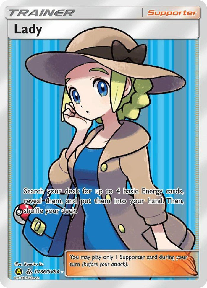 Carte Pokémon: Lady [Mademoiselle]