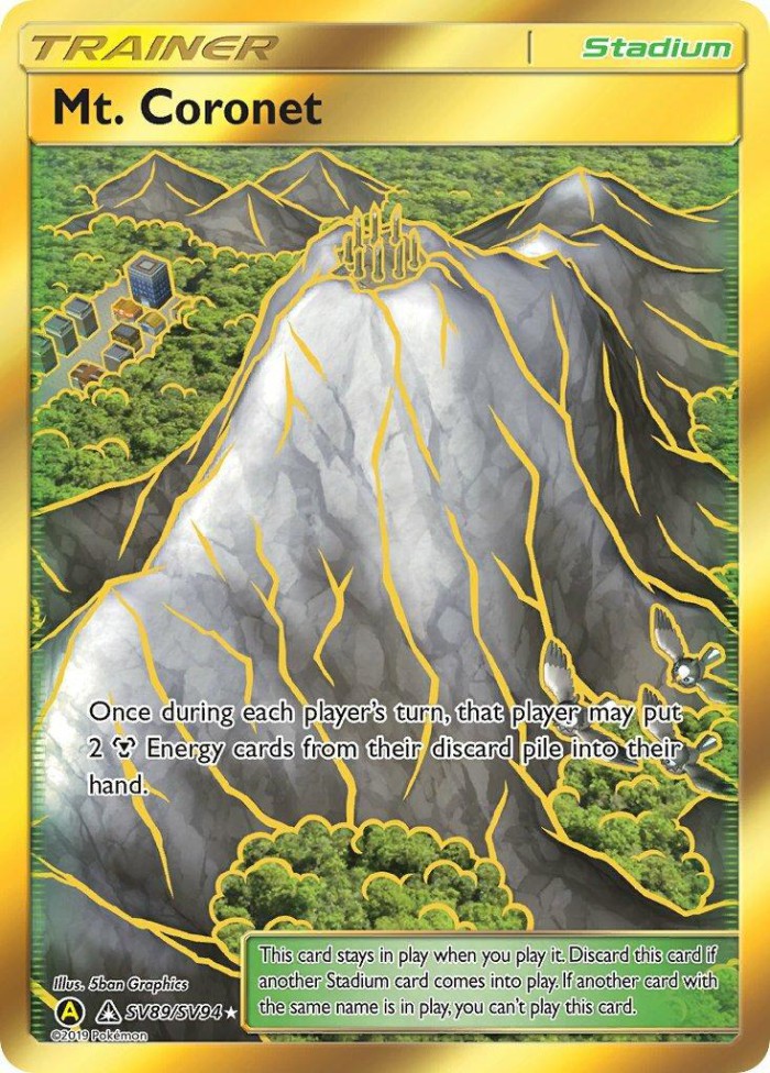 Carte Pokémon: Mt. Coronet [Mont Couronné]