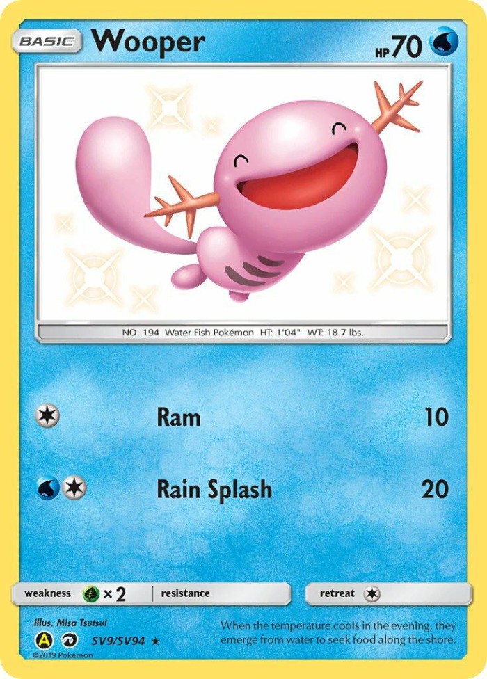 Carte Pokémon: Wooper [Axoloto]