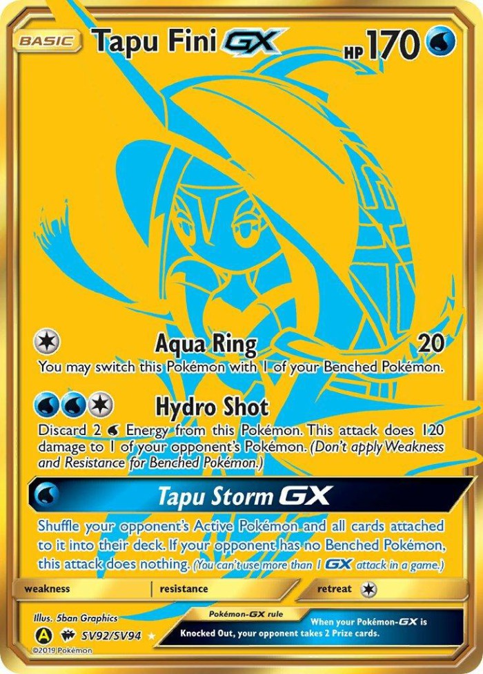 Carte Pokémon: Tapu Fini GX [Tokopisco GX]