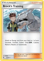 Carte Pokémon: L'entrainement