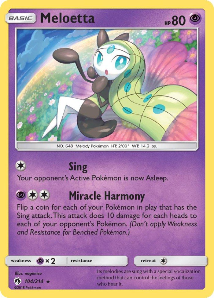 Carte Pokémon: Meloetta [Meloetta]