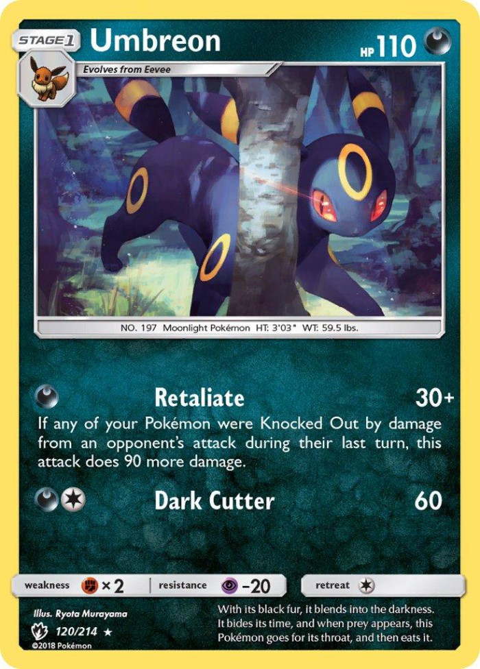 Carte Pokémon: Umbreon [Noctali]