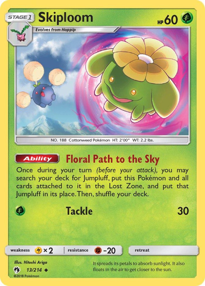 Carte Pokémon: Skiploom [Floravol]