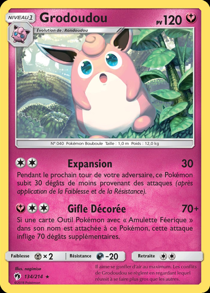 Carte Pokémon: Wigglytuff [Grodoudou]