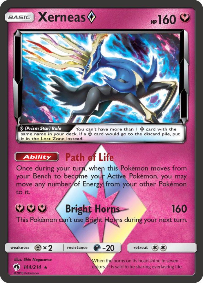 Carte Pokémon: Xerneas Prism Star [Xerneas Prisme Étoile]