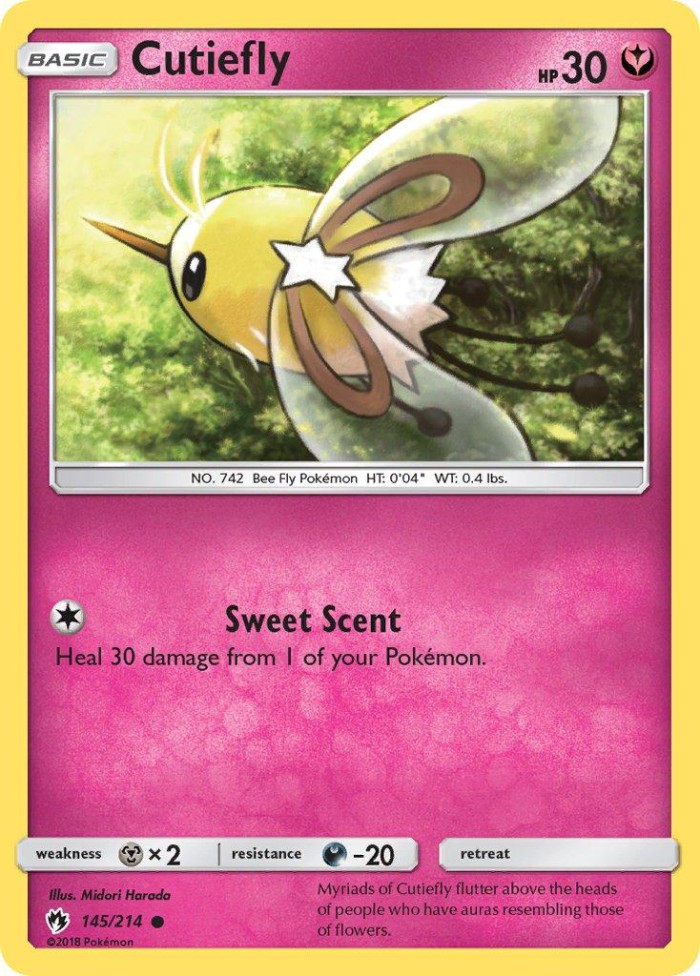 Carte Pokémon: Cutiefly [Bombydou]