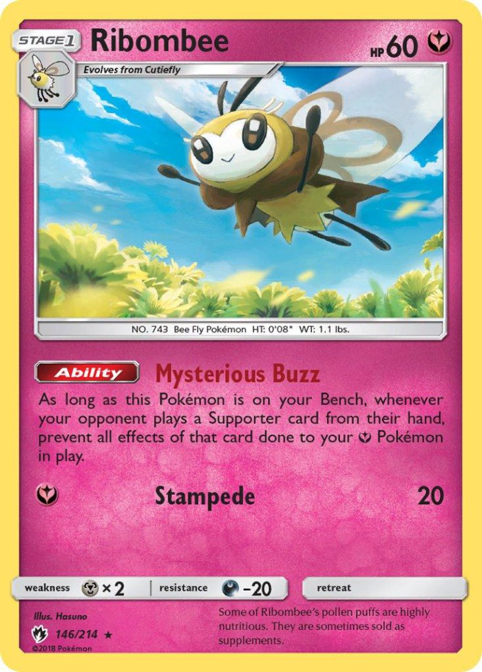 Carte Pokémon: Ribombee [Rubombelle]