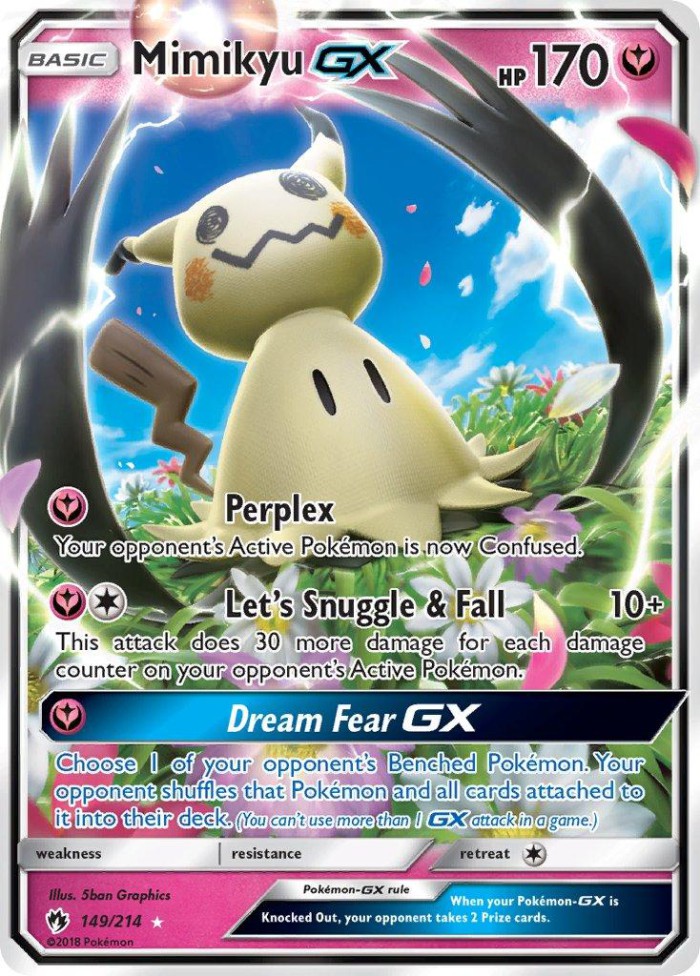 Carte Pokémon: Mimikyu GX [Mimiqui GX]