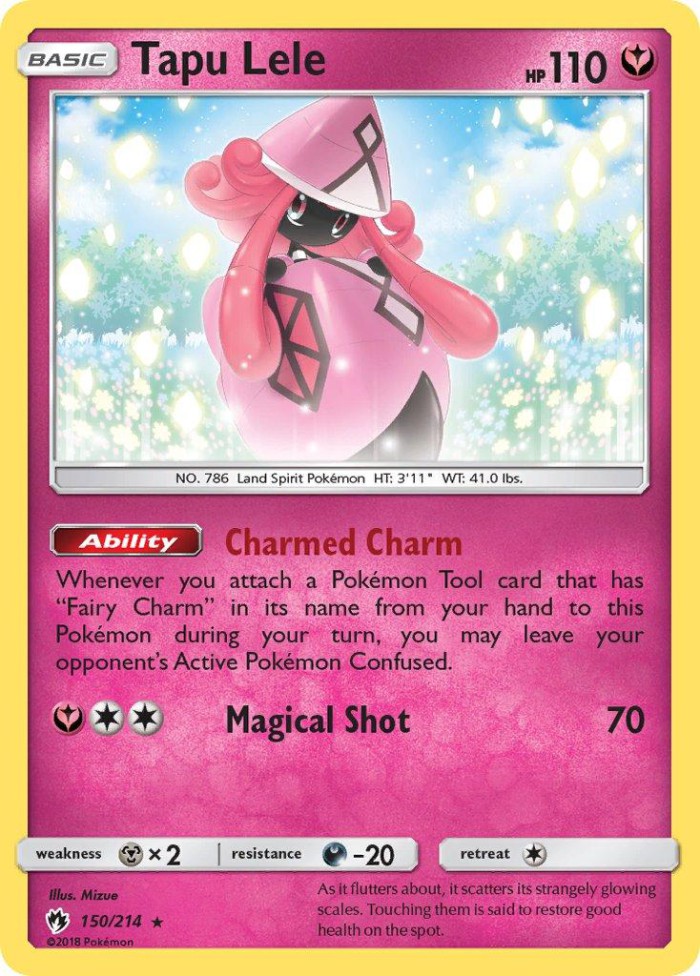 Carte Pokémon: Tapu Lele [Tokopiyon]