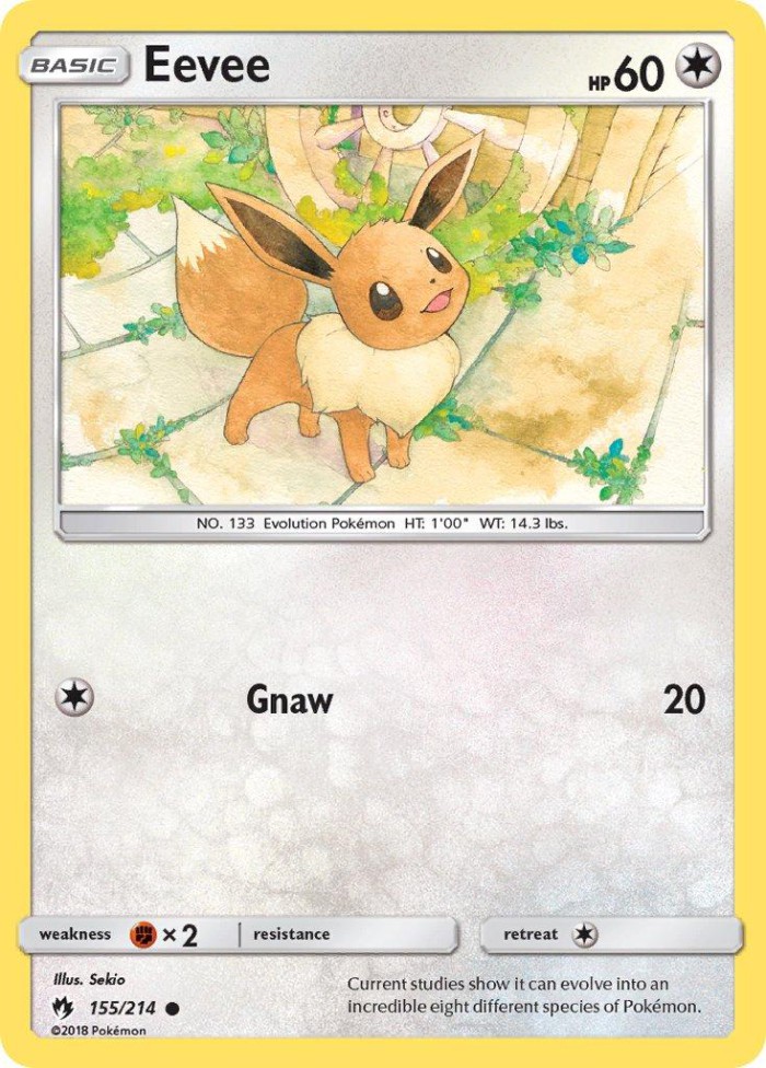 Carte Pokémon: Eevee [Évoli]