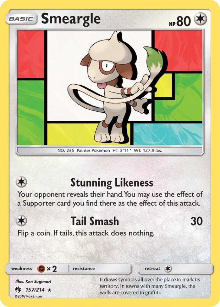 Carte Pokémon: Smeargle [Queulorior]