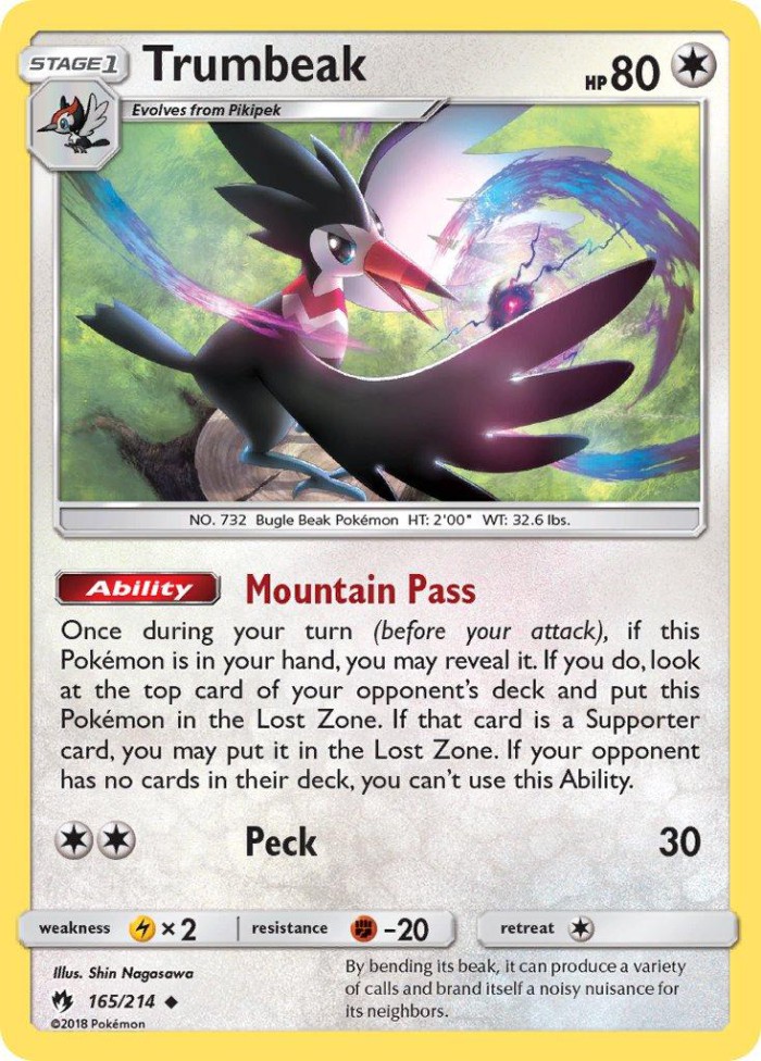 Carte Pokémon: Trumbeak [Piclairon]