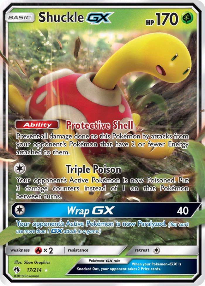 Carte Pokémon: Shuckle GX [Caratroc GX]