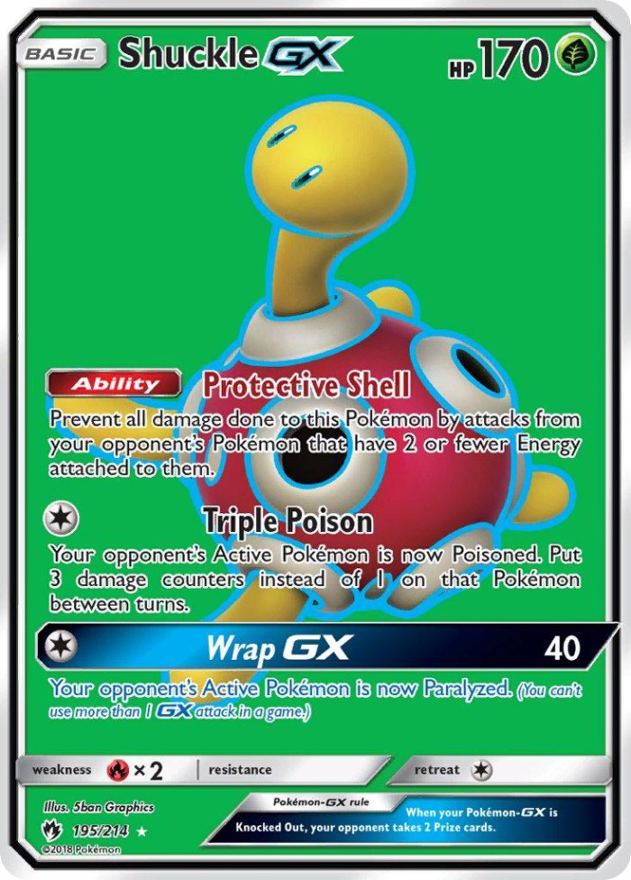 Carte Pokémon: Shuckle GX [Caratroc GX]