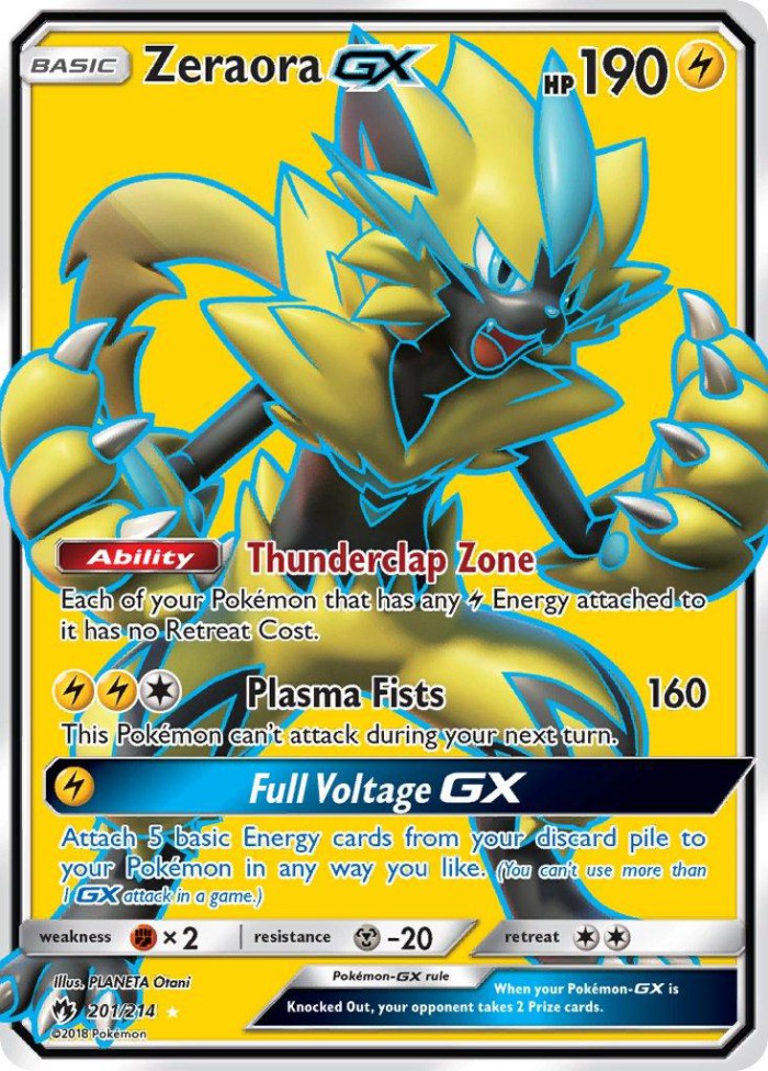 Carte Pokémon: Zeraora GX [Zeraora GX]