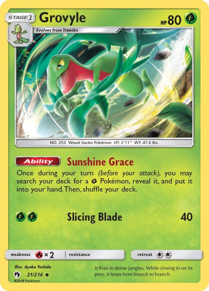 Carte Pokémon: Grovyle [Massko]