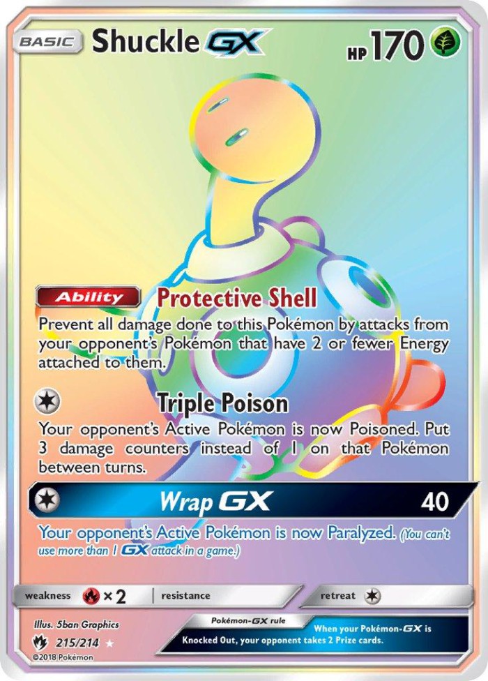 Carte Pokémon: Shuckle GX [Caratroc GX]