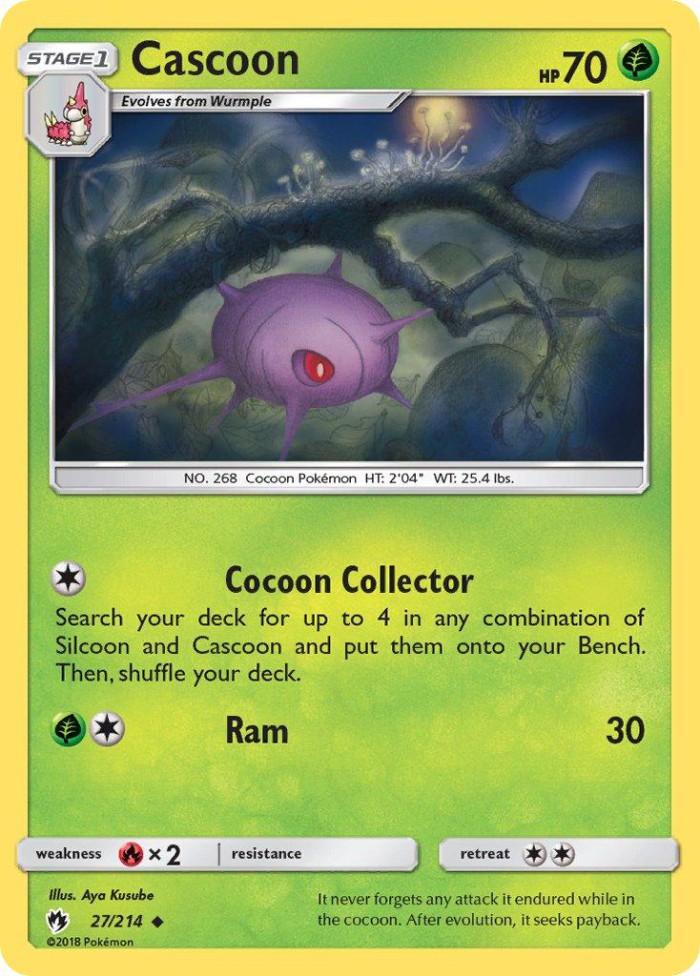 Carte Pokémon: Cascoon [Blindalys]